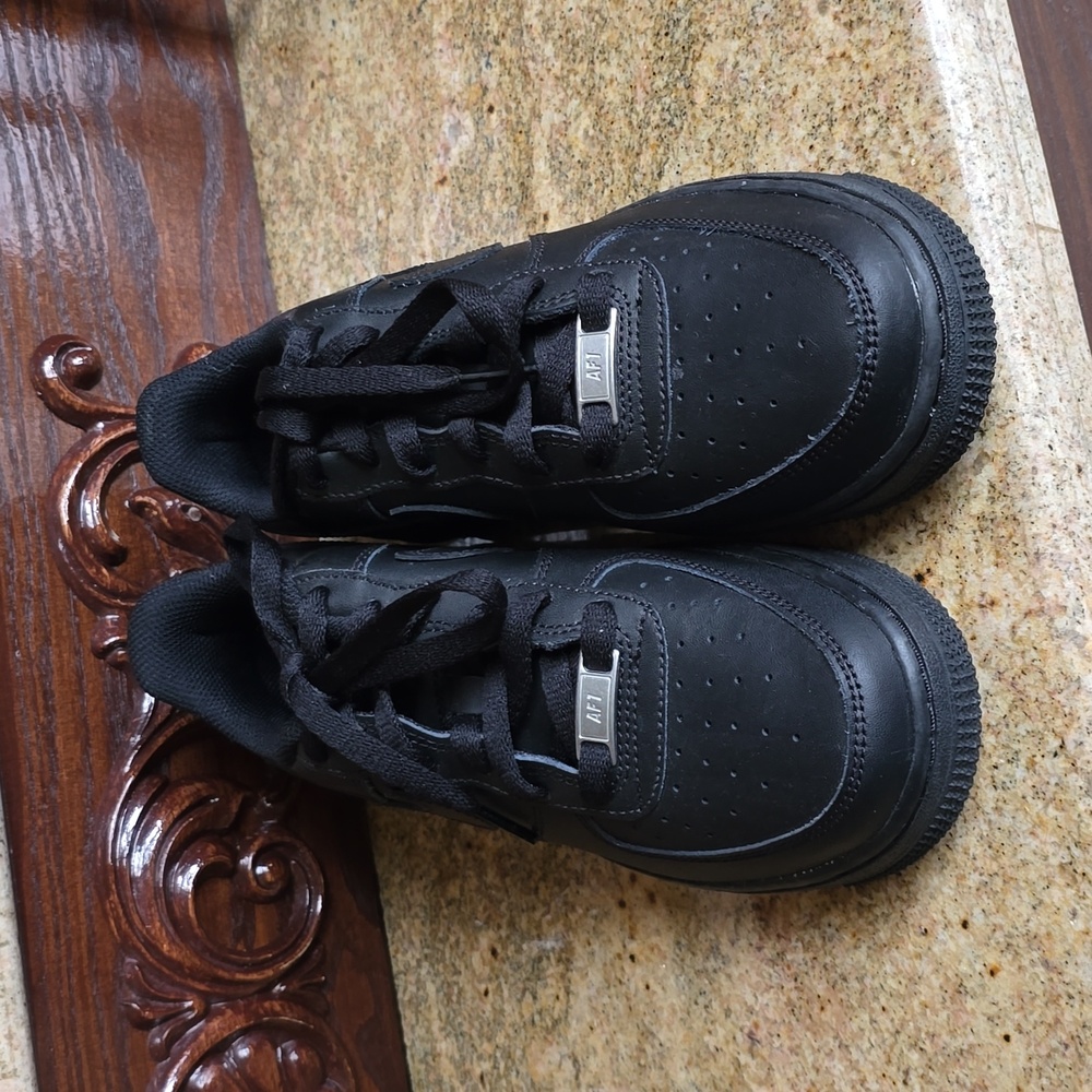 Black sneakers